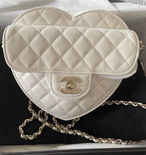 chanel heart bag colors|chanel heart belt bag price.